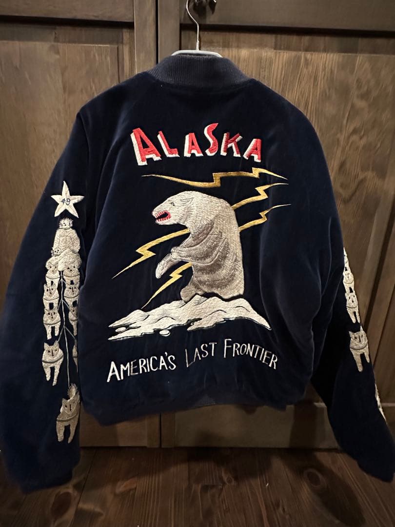 ⭐︎美品　テーラー東洋　ALASKA ベロア　スカジャン