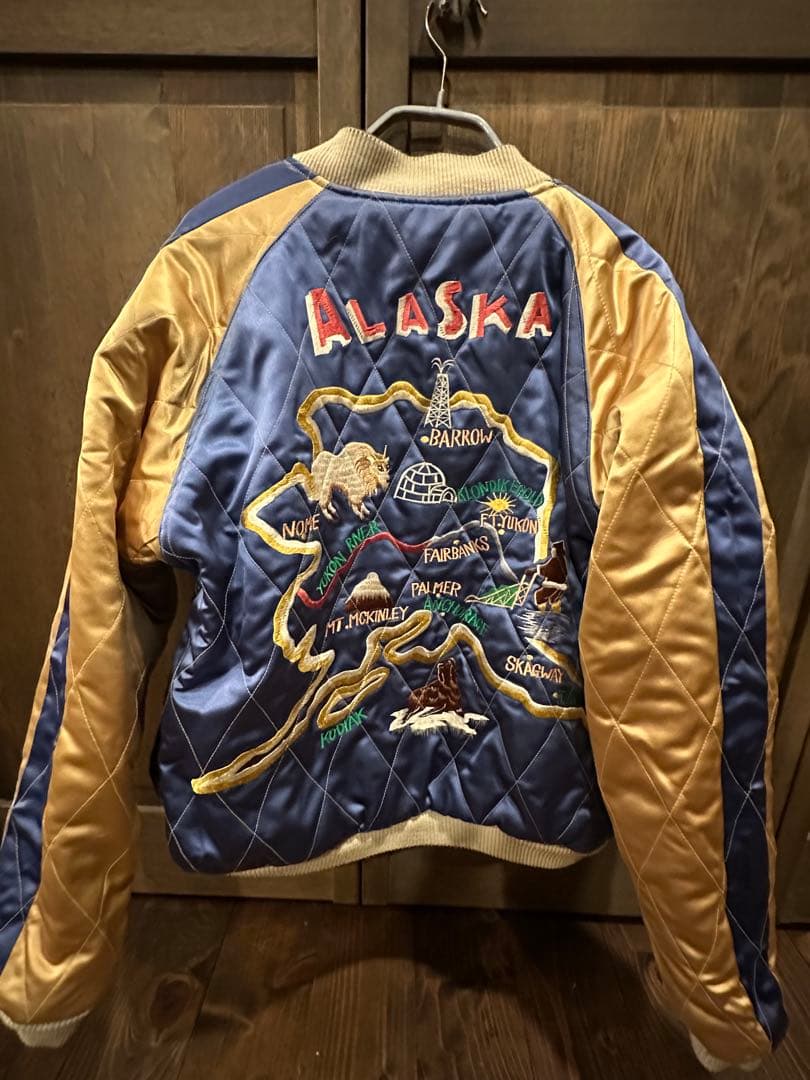 ⭐︎美品　テーラー東洋　ALASKA ベロア　スカジャン