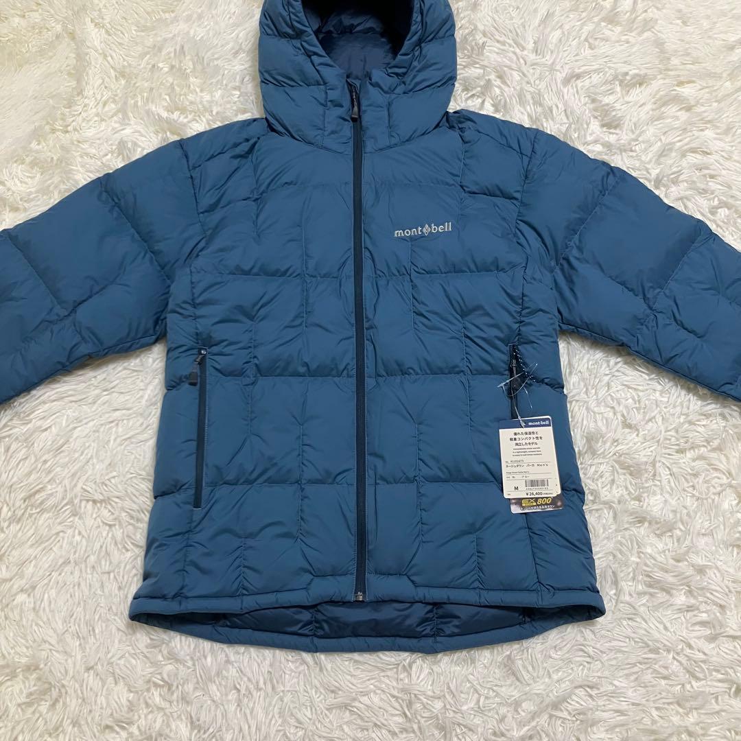 【新品】mont-bell モンベル ネージュダウン ジャケット ブルー M