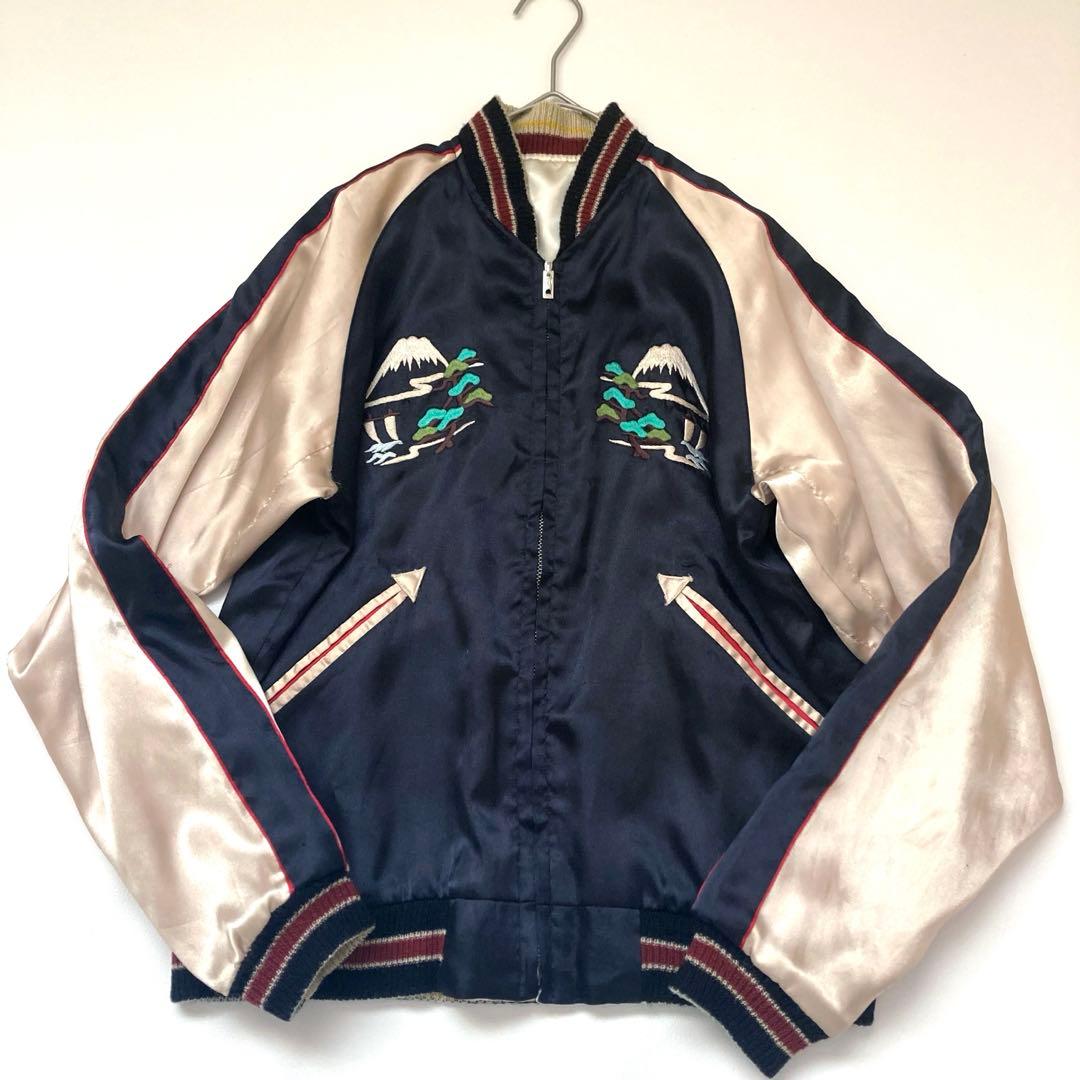 東洋エンターブライズ クローバーリーフ　スカジャン リバーシブル 2way 黒