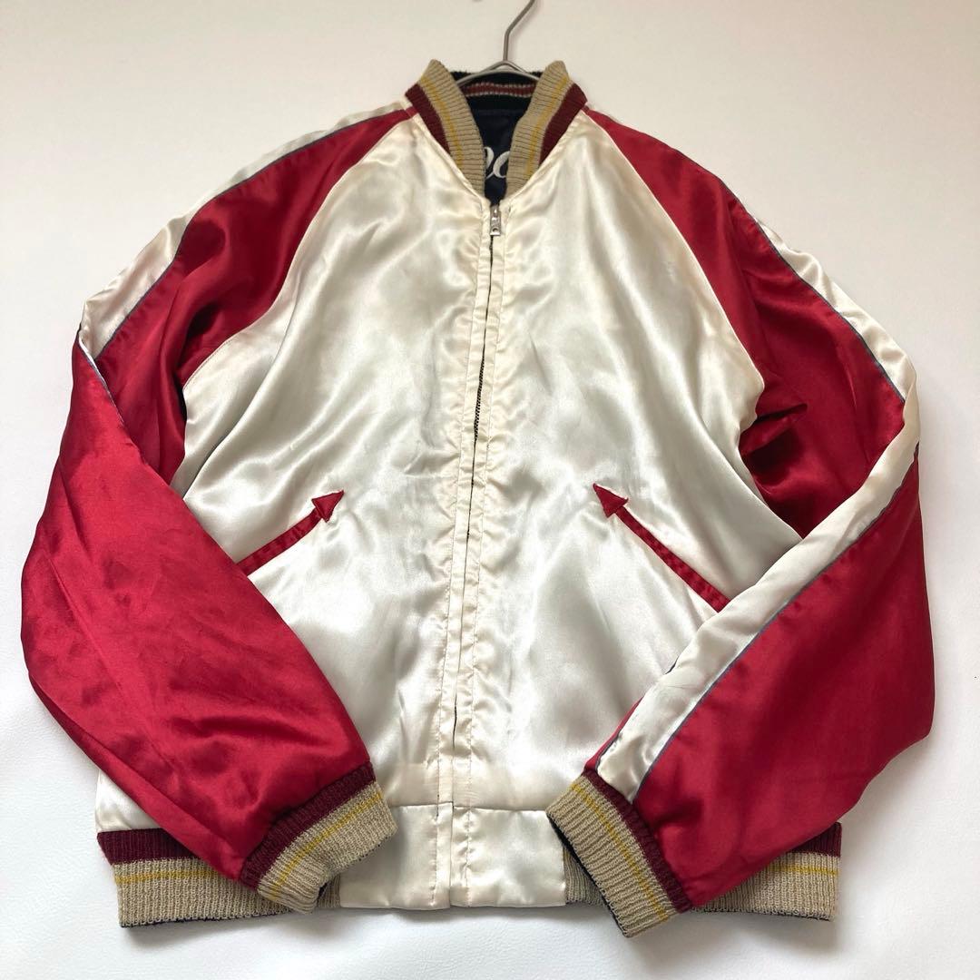 東洋エンターブライズ クローバーリーフ　スカジャン リバーシブル 2way 黒