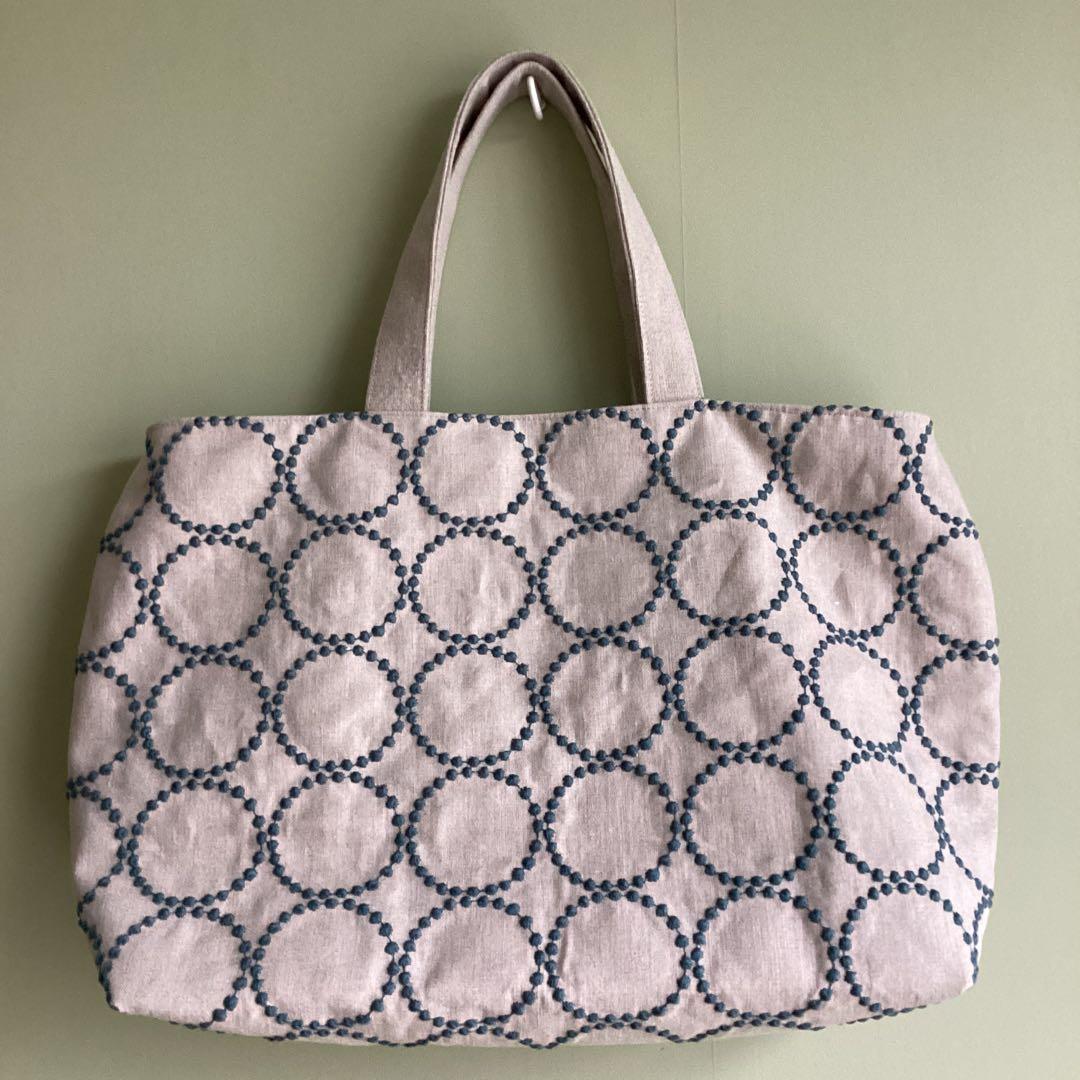 ミナペルホネン　タンバリン　トートバッグ　ハンドメイド