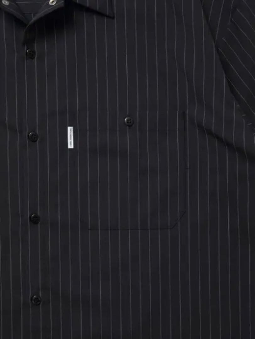 【美品】COOTIE オープンカラーシャツ ストライプ サイズM