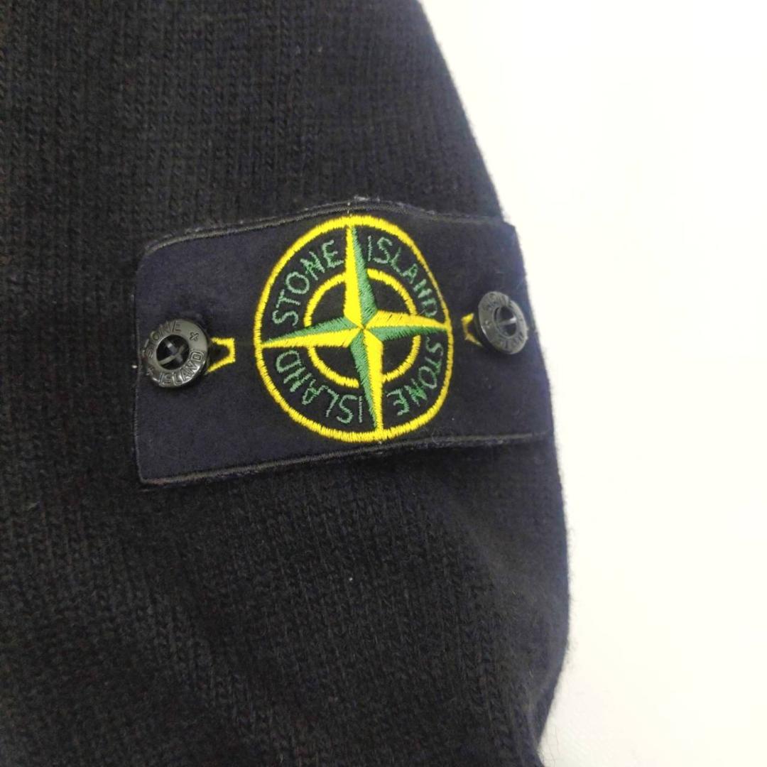 STONE  クルーネック ニット セーター ブラック M