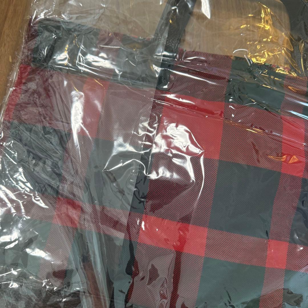 ファミリア　VIPバッグ　2023 限定　レア　赤チェック本革　familiar