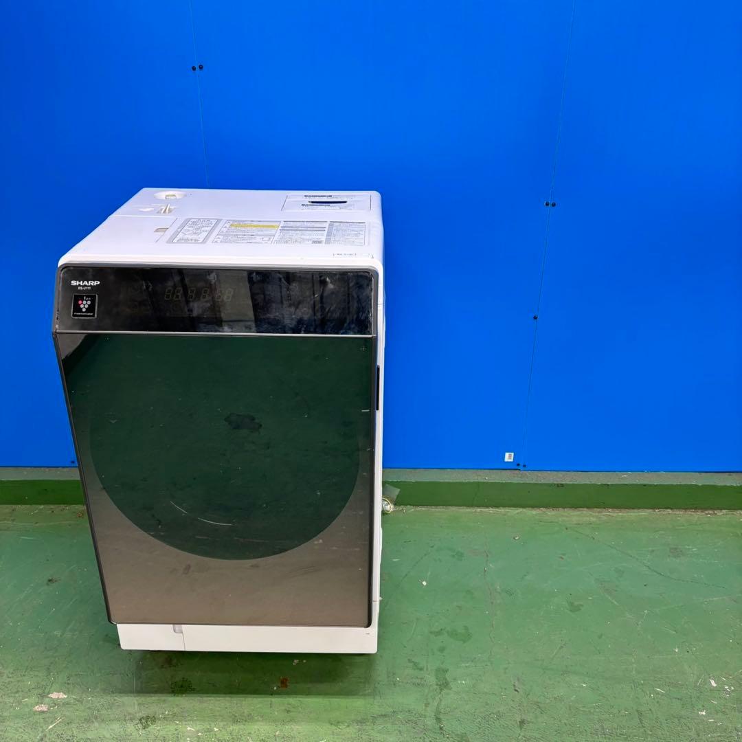 553 ドラム式洗濯機　最新鋭モデル　左開き　容量11キロ　乾燥6キロ　清掃済み