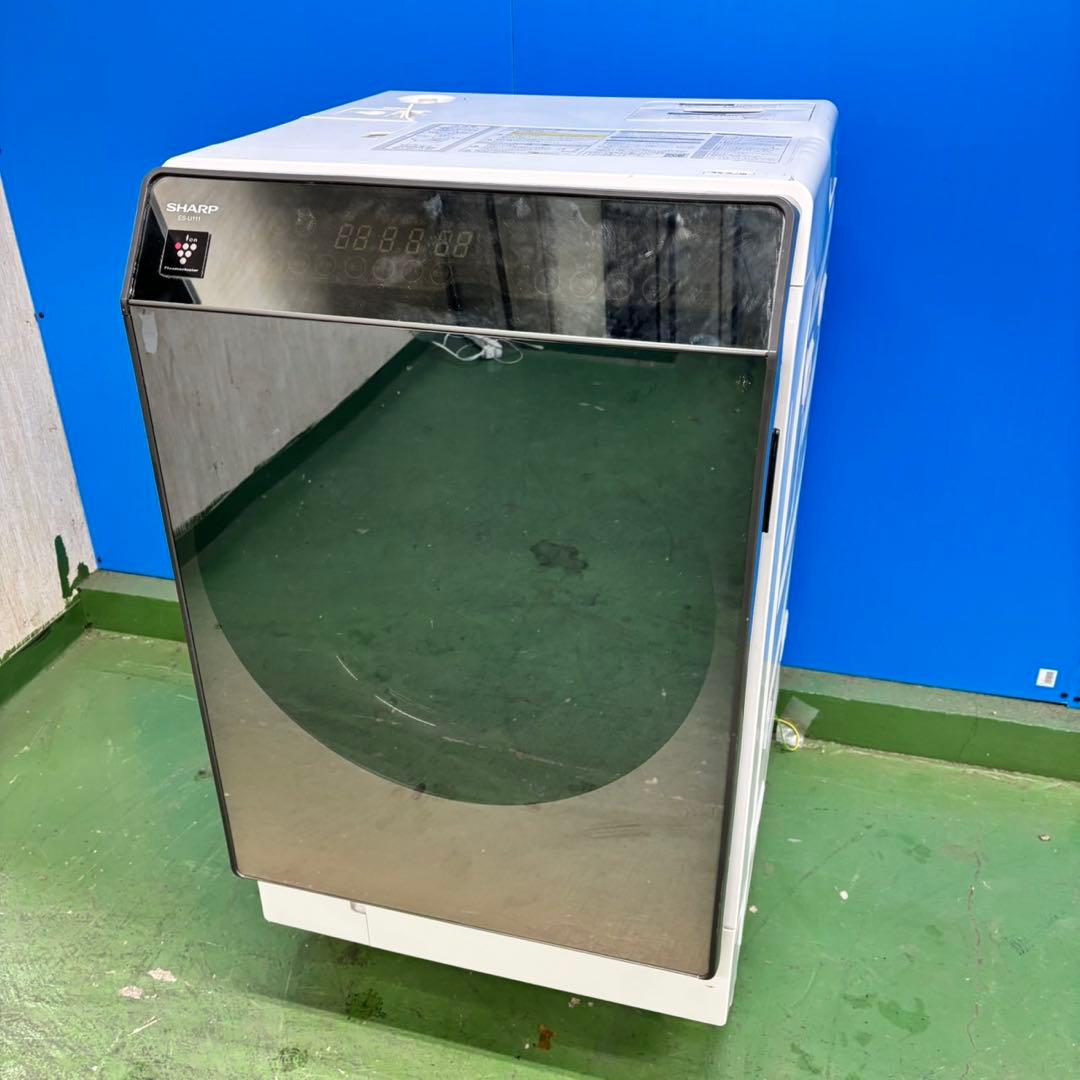 553 ドラム式洗濯機　最新鋭モデル　左開き　容量11キロ　乾燥6キロ　清掃済み