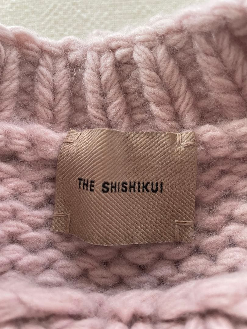 the shishikui HANDMADE KNIT ウール ニット