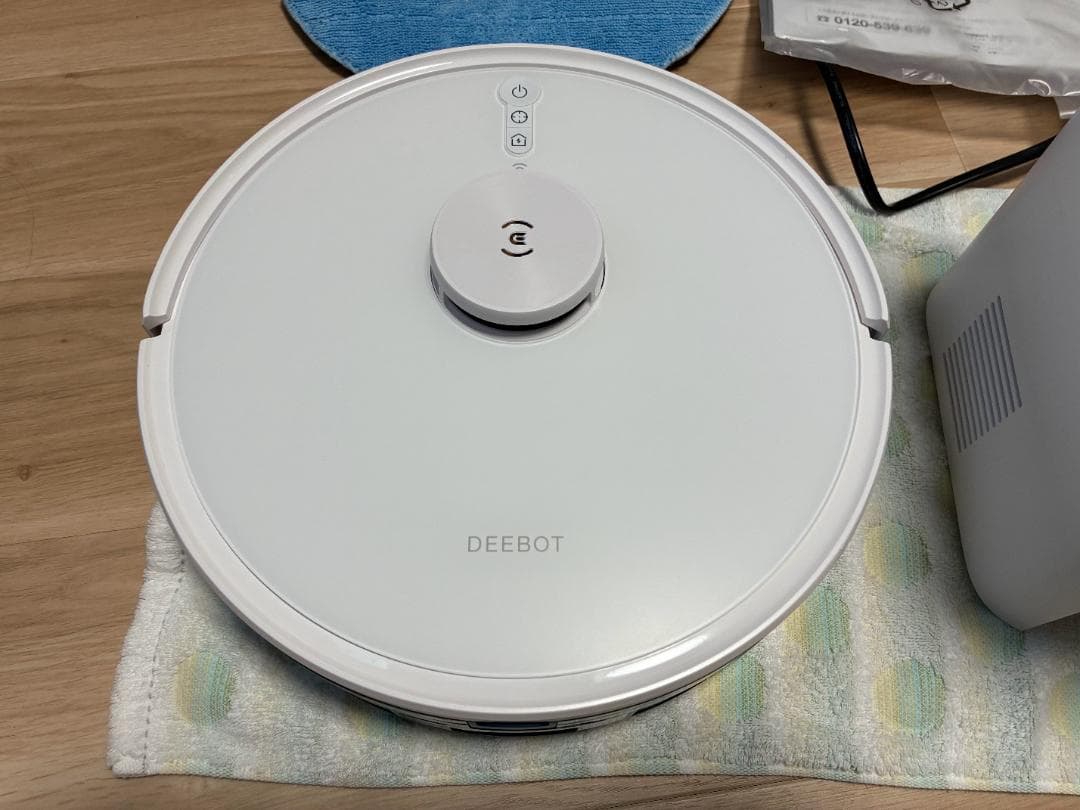 ECOVACS DEEBOT Y1 PLUS 自動ゴミ収集 ほぼ未使用