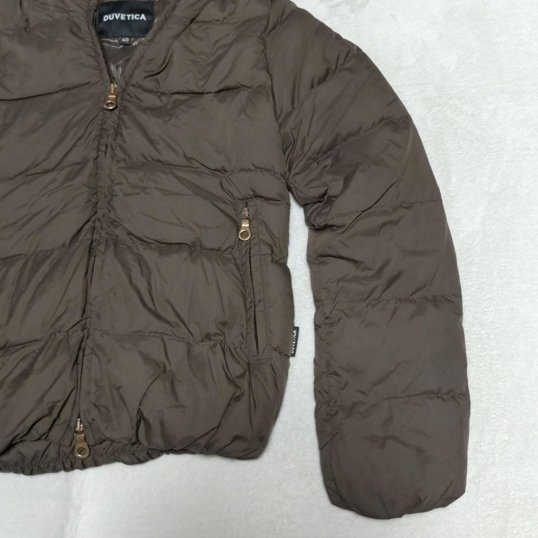 現行 極美品 デュベティカ ADHARADUE フォックスファー ダウン 40