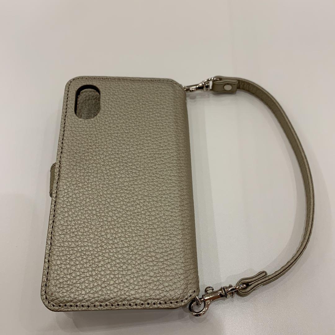 手帳型 レザー　アイフォンxs