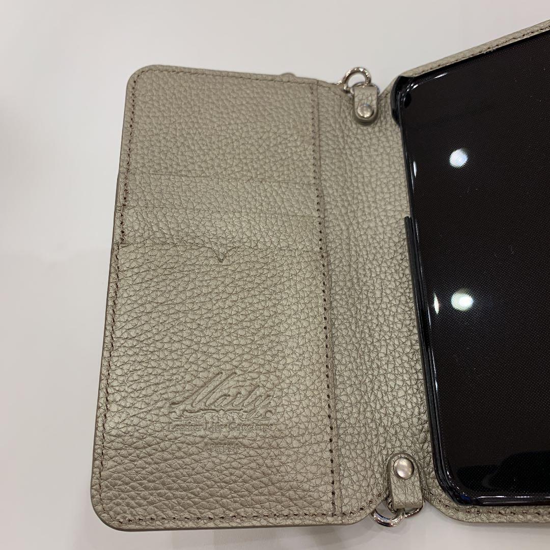 手帳型 レザー　アイフォンxs