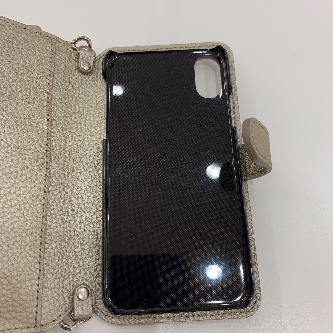 手帳型 レザー　アイフォンxs