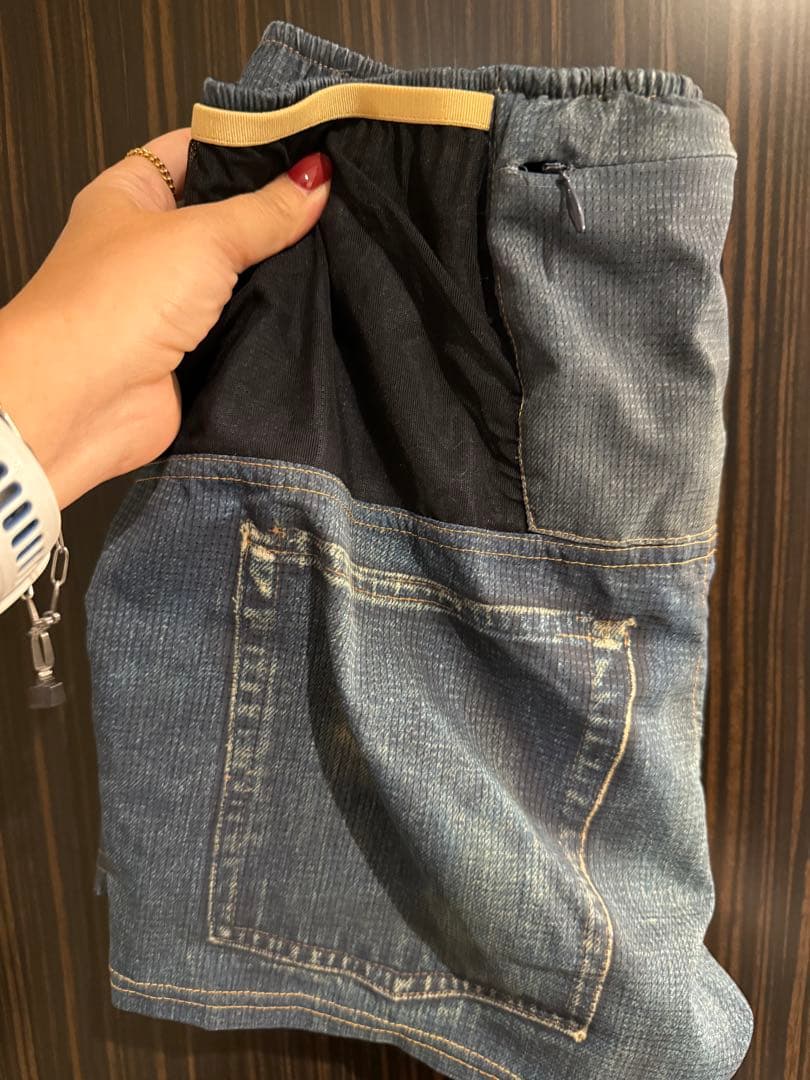 Mountain Martial Arts デニム調ランニングパンツ