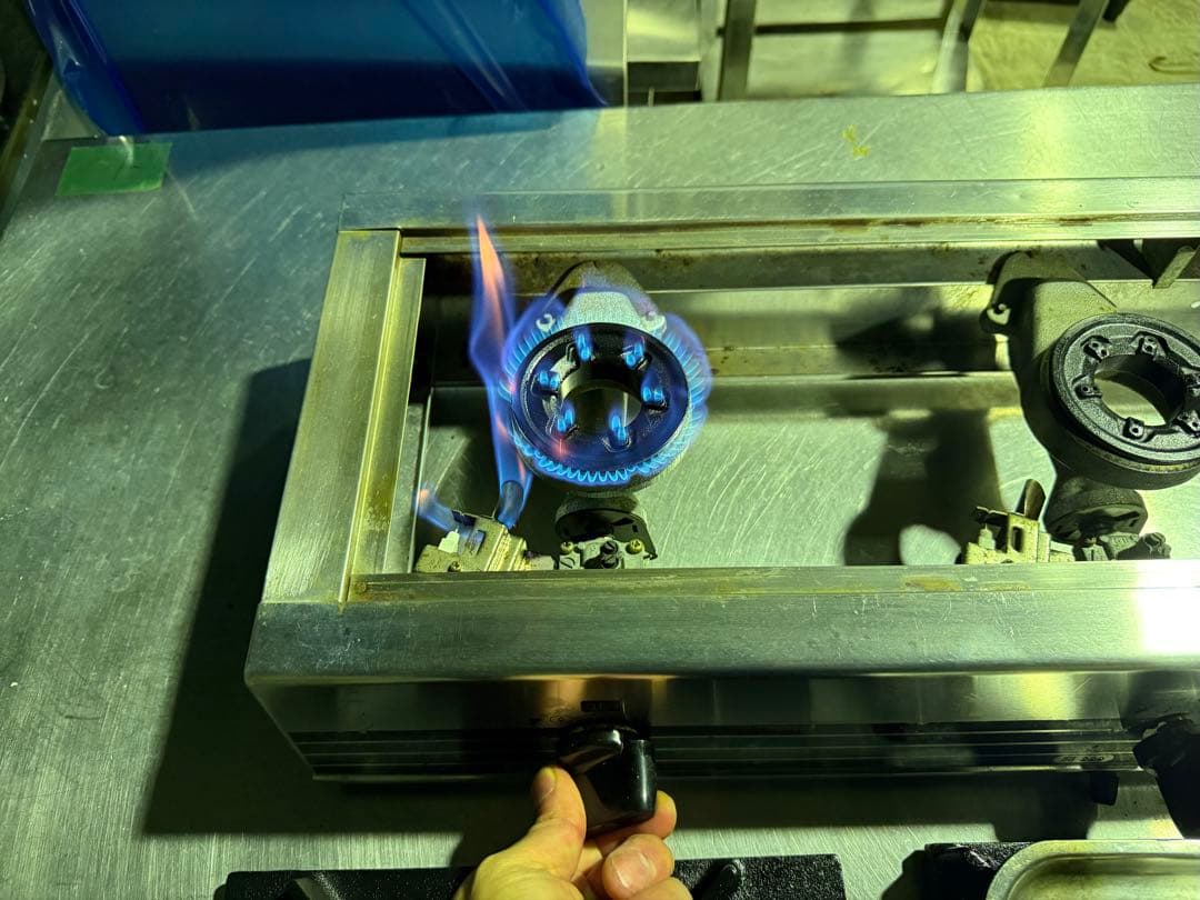 RSB-306 卓上3口コンロ プロパンガス