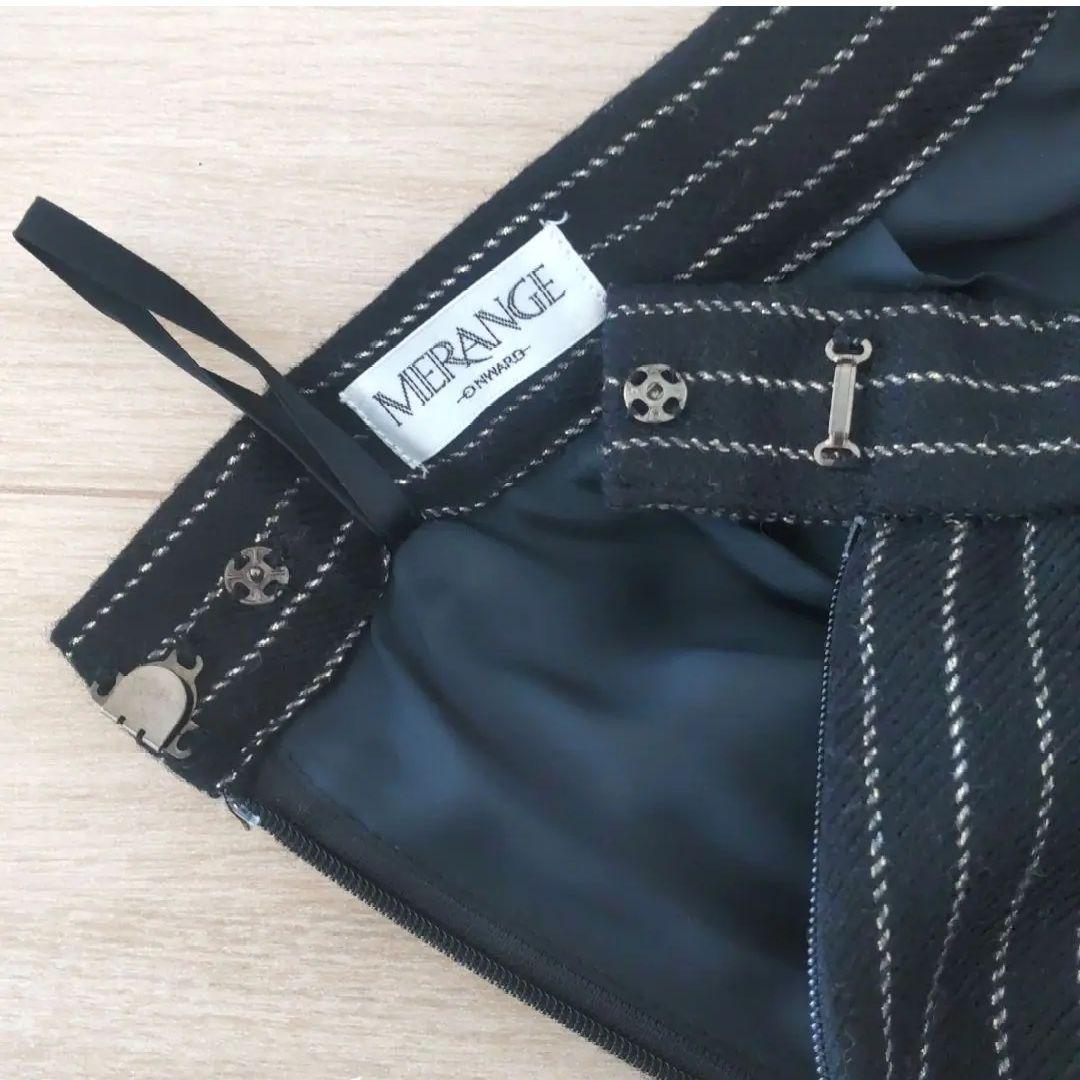 みやまゆ　良品　MERANGE　メラーンジュ　スーツ　黒　15号