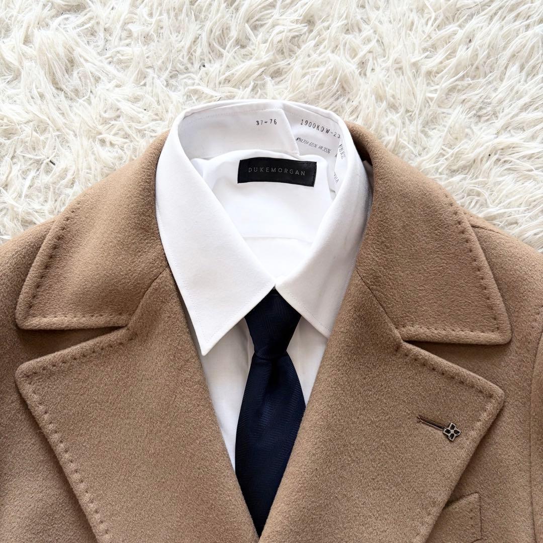 <ピン付>TAGLIATORE RICH カシミヤ100% チェスターコート44