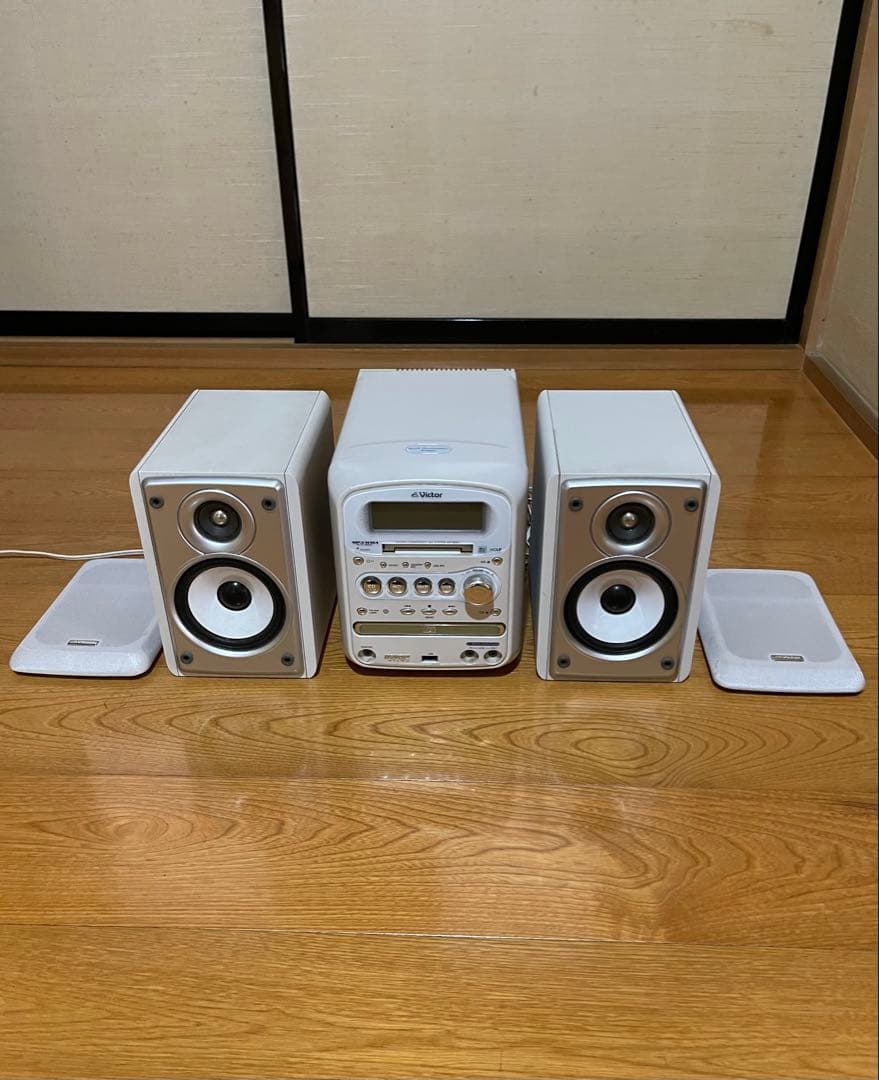 Victor CD&MD&FM/AMミニコンポ
