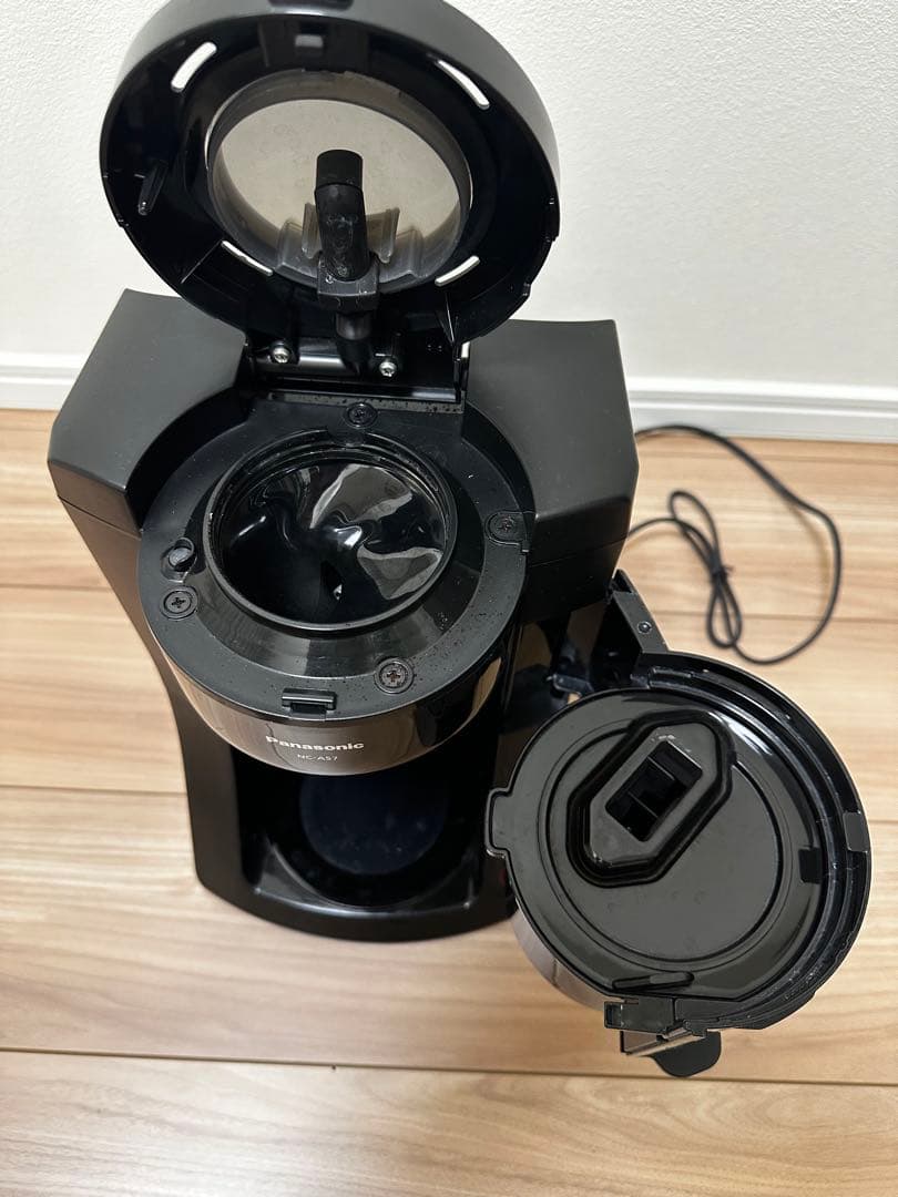【美品】Panasonic NC-A57-K BLACK コーヒーメーカー