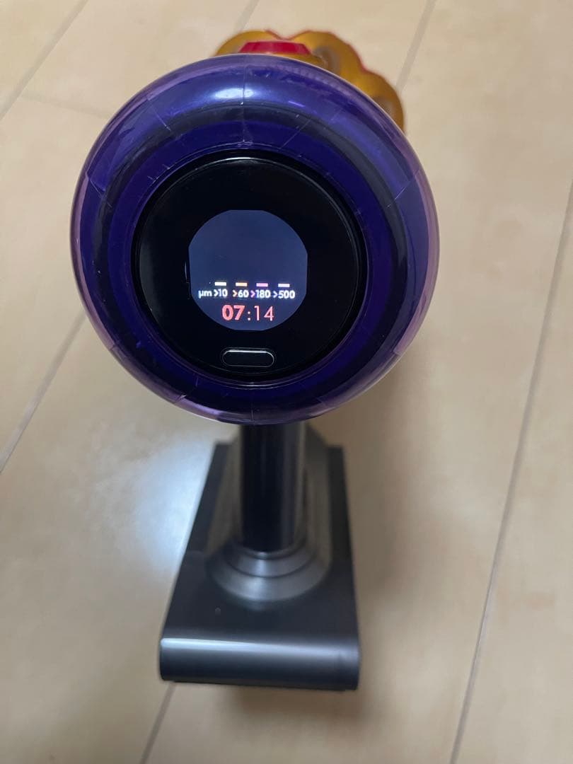 【美品】Dyson v12 sv３０detect slimエコーモード74分