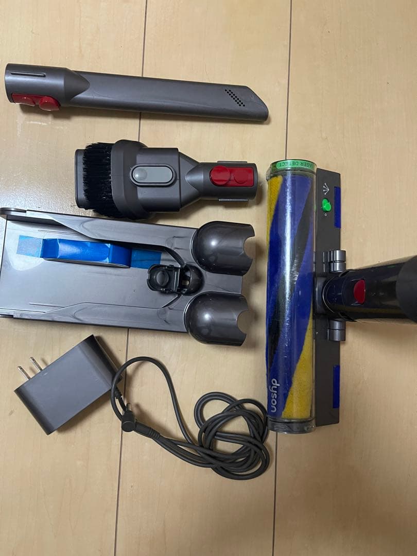 【美品】Dyson v12 sv３０detect slimエコーモード74分