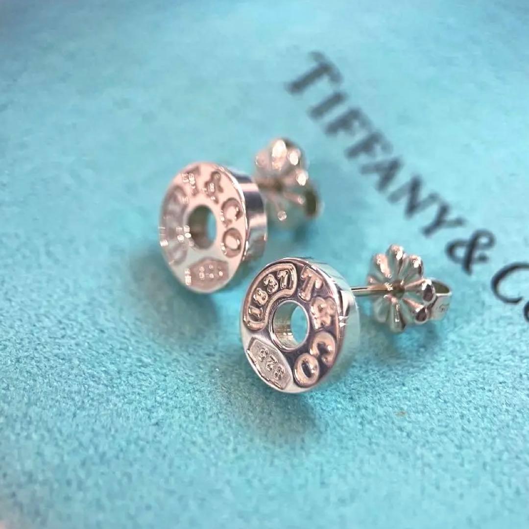 【美品】Tiffany & Co. サークルピアス