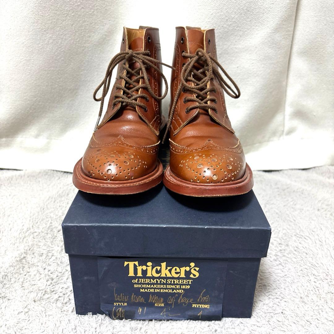Tricker's トリッカーズ レディース ウィングチップ L5411