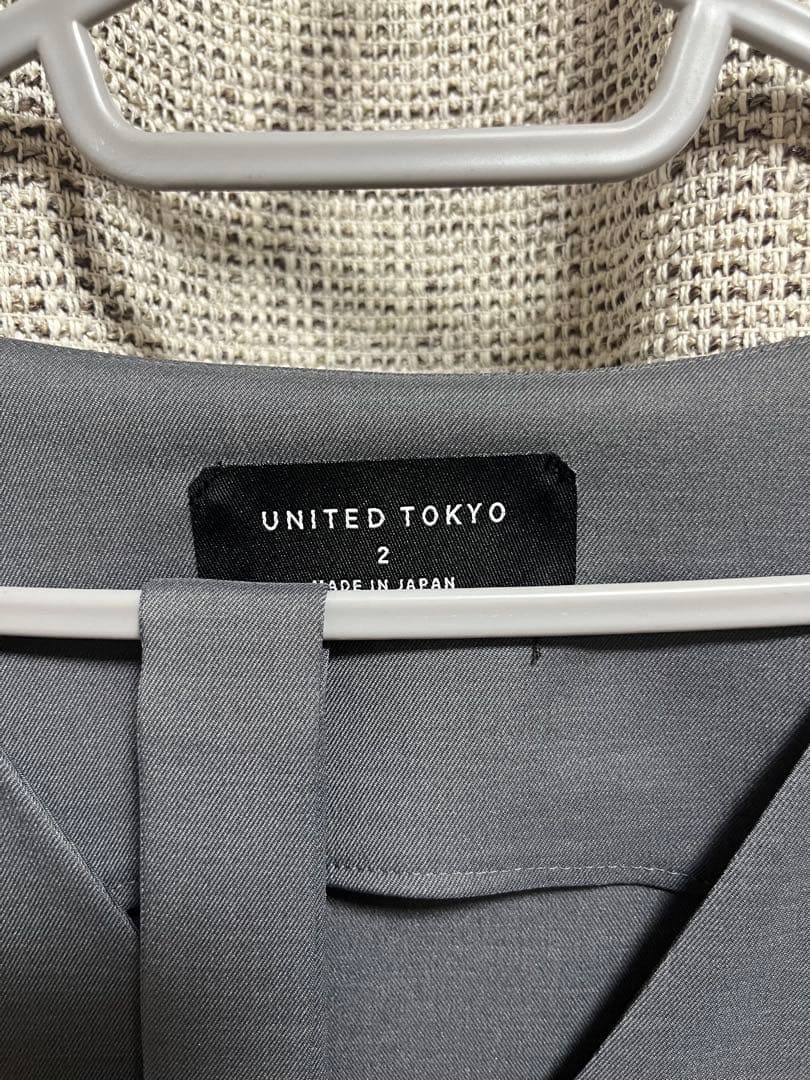 ユナイテッドトウキョウ　【3way】レイヤージャケットワンピース