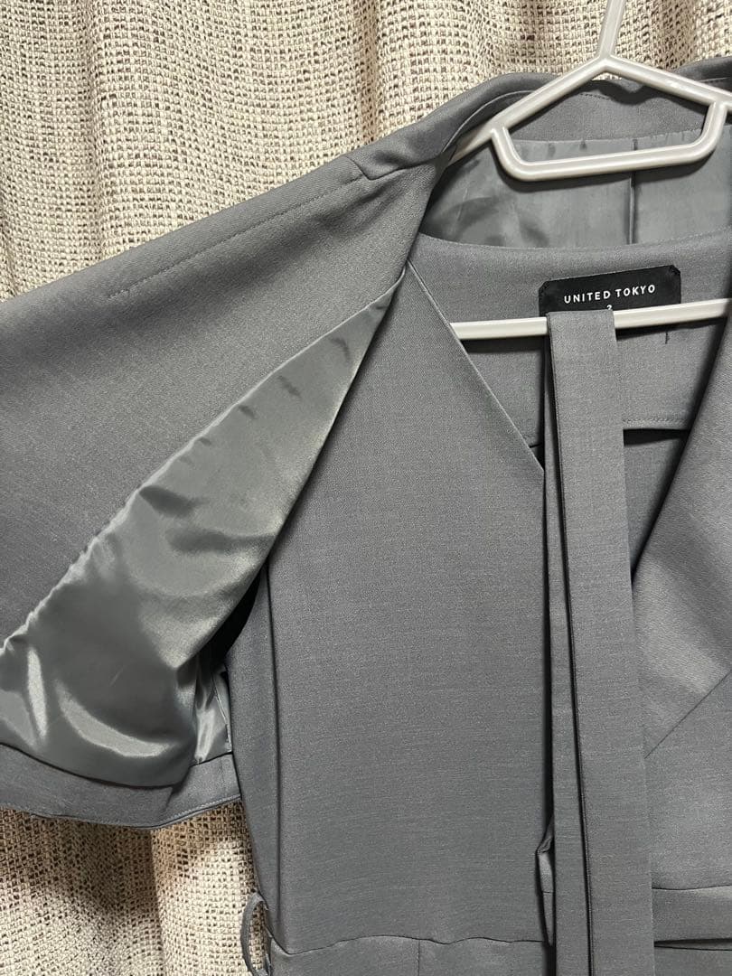 ユナイテッドトウキョウ　【3way】レイヤージャケットワンピース