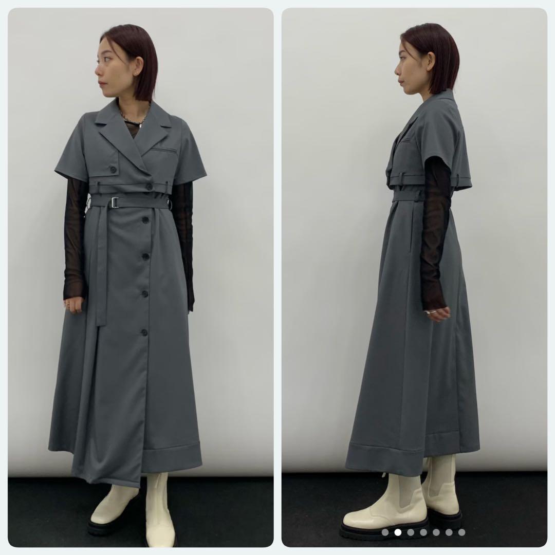 ユナイテッドトウキョウ　【3way】レイヤージャケットワンピース