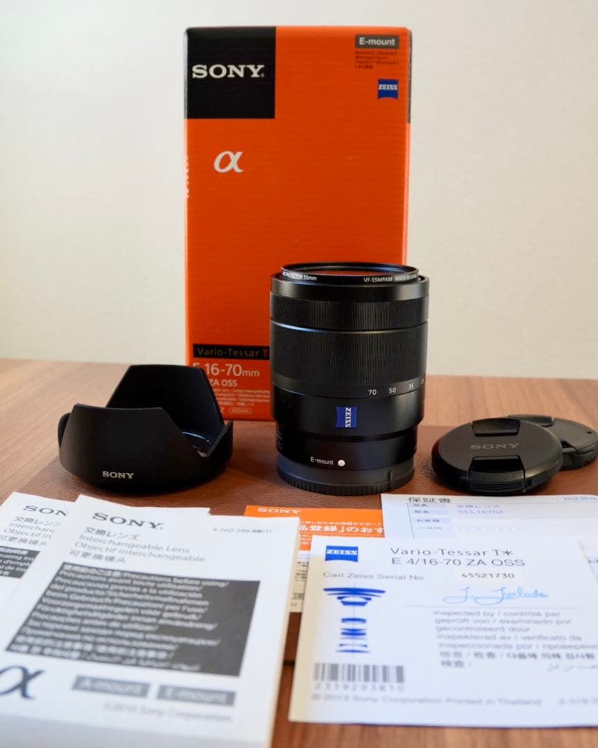 神レンズ！ZEISS α Eマウントズームレンズ SEL1670Z