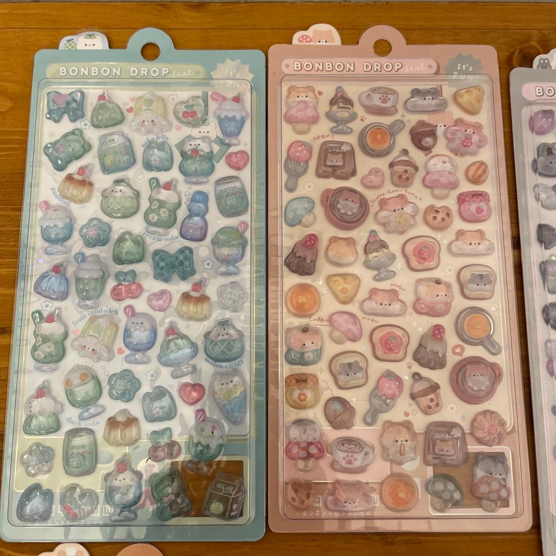 ボンボンドロップシール　正規品　8つセット　BONBON it'sfun!