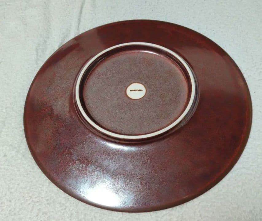 MORIYAMA チタニウムレッド フラットプレート φ28cm(4枚セット)