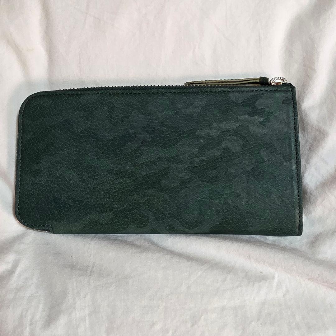 PORTER　Wonder　ワンダー　グリーン　L字ファスナー　スリム長財布
