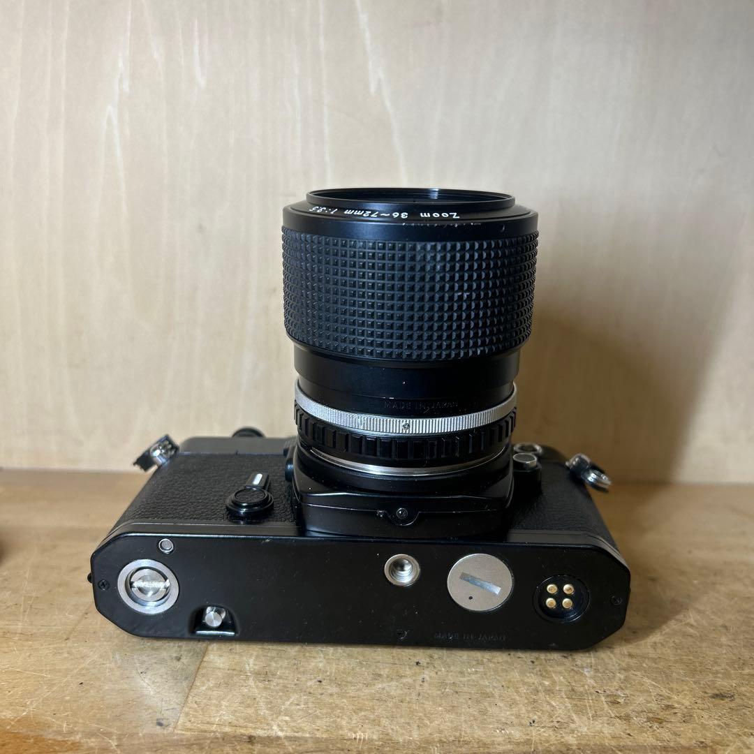 75えす改　Nikon FE ブラック +Zoom 36-72 f3.5