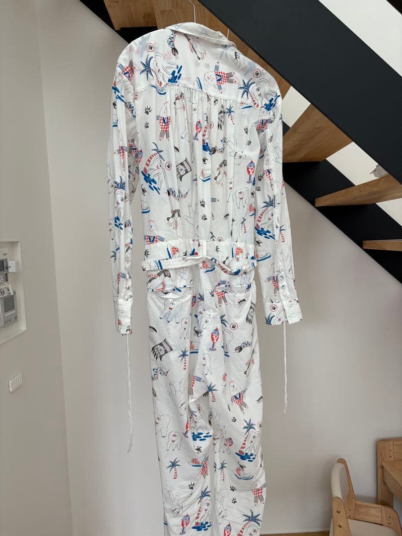 midorikawa 21SS out of museum ジャンプスーツ