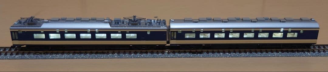 【美品,希少】TOMIX 国鉄581系特急電車 月光号フル編成 ライトユニット付