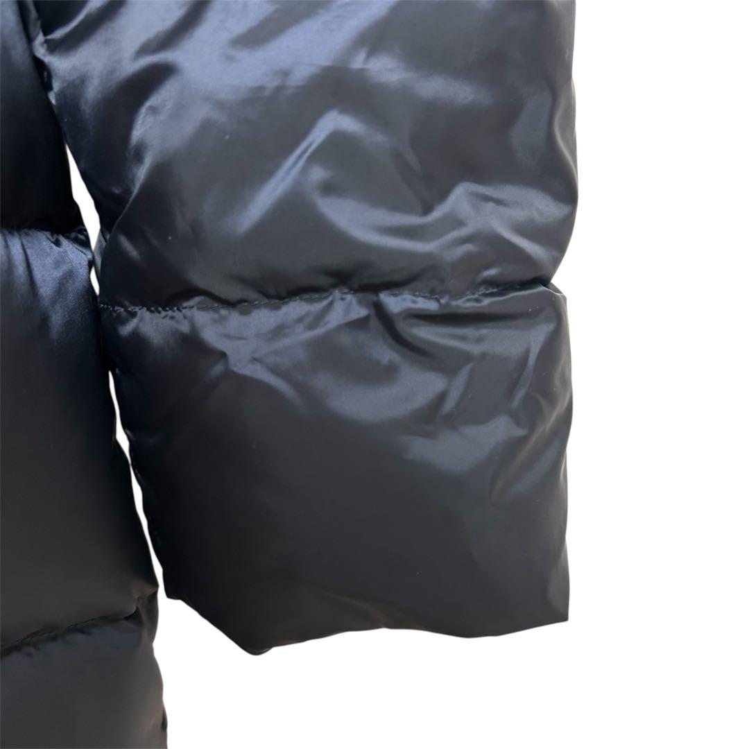 【超美品】23区　洗える/撥水加工　シレータフタ ミドル丈 ダウンコートネイビー