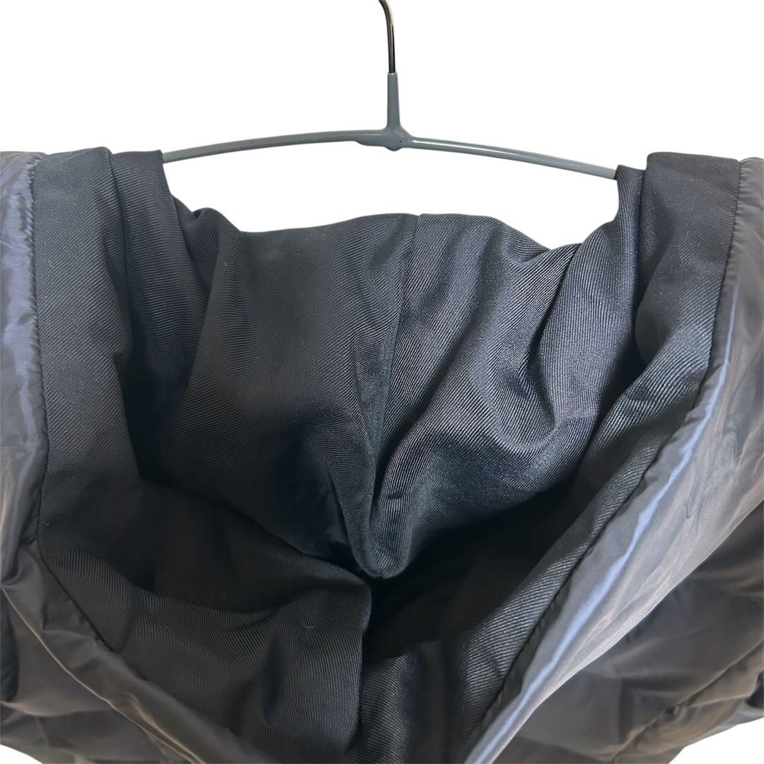 【超美品】23区　洗える/撥水加工　シレータフタ ミドル丈 ダウンコートネイビー