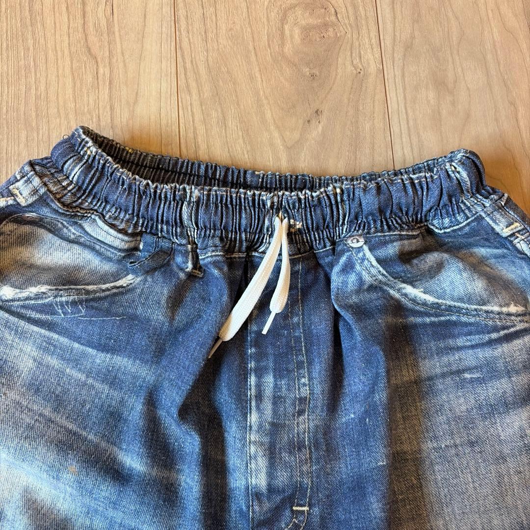 US フェイクビンテージデニム ペインターイージーパンツ