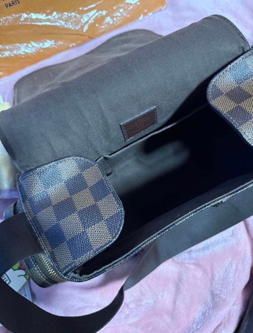 n*u様 ルイヴィトン　リポーター メルヴィール　ダミエ ユニセックス