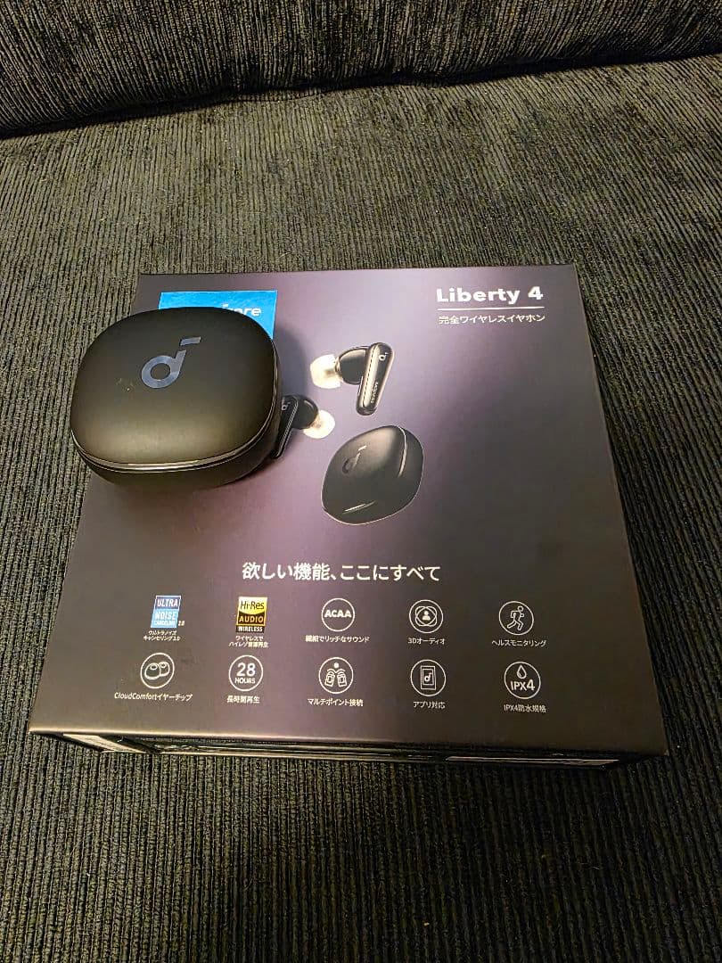 Ninami Soundcore Liberty 4 ブラック