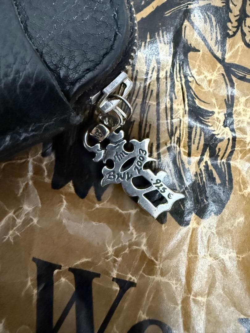 美品 ビルウォールレザー×ヴィンテージワークス 財布 BEAMS