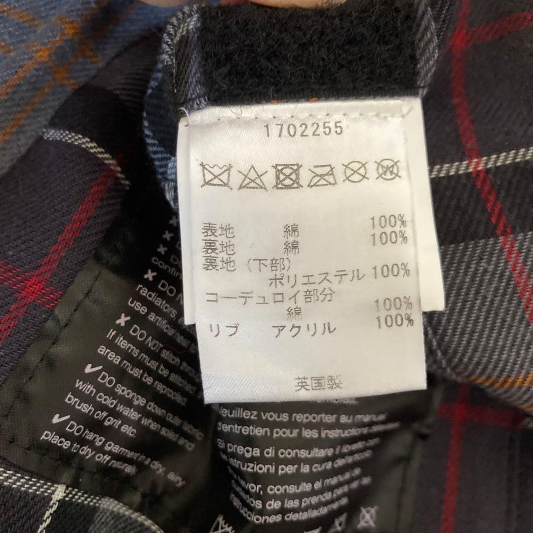 バブアー　ジャケット　ネイビー