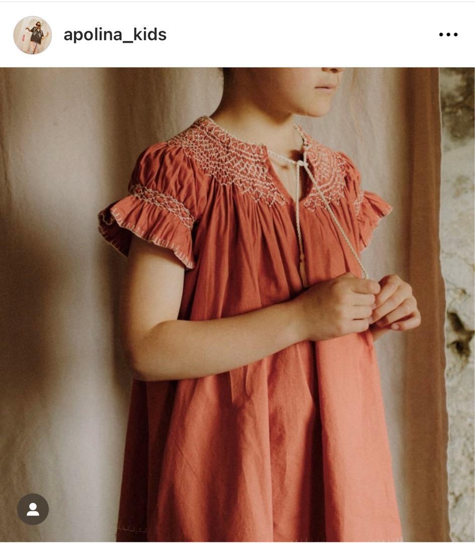 美品　apolina ワンピース　2-3y