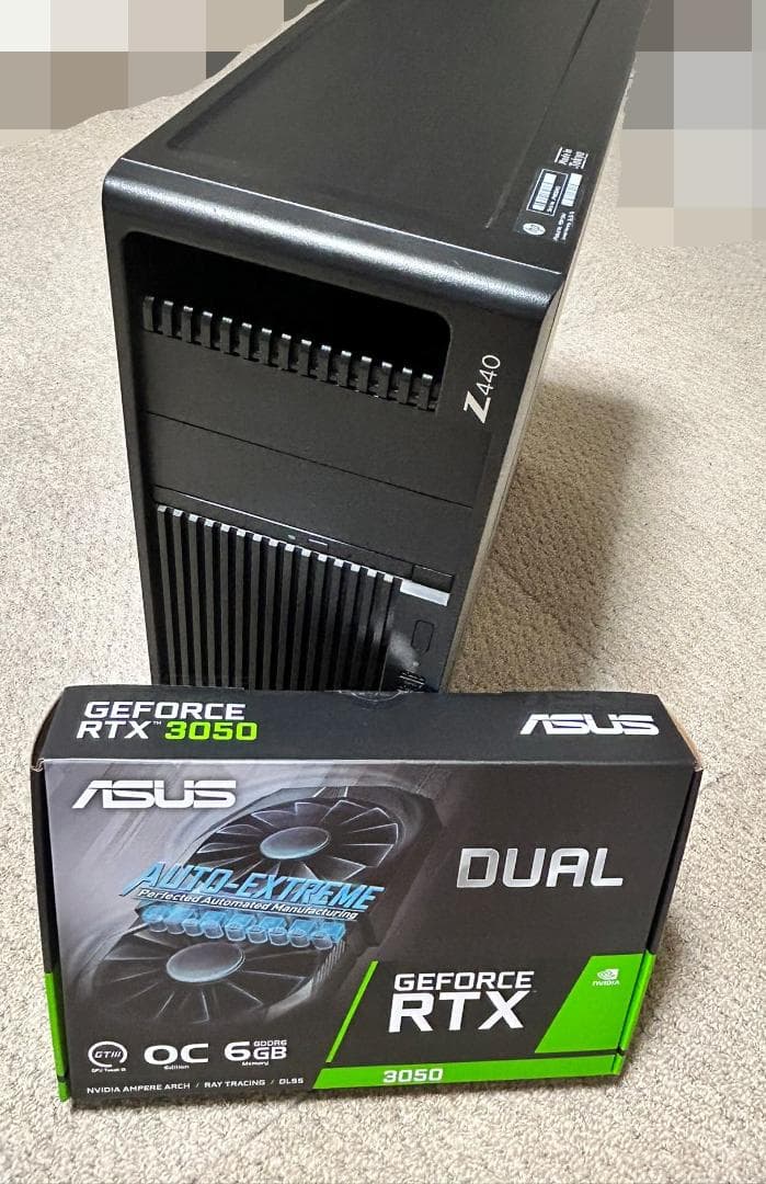 【未開封 RTX3050付】 Z440/2699V3/128G/1TB/2TB