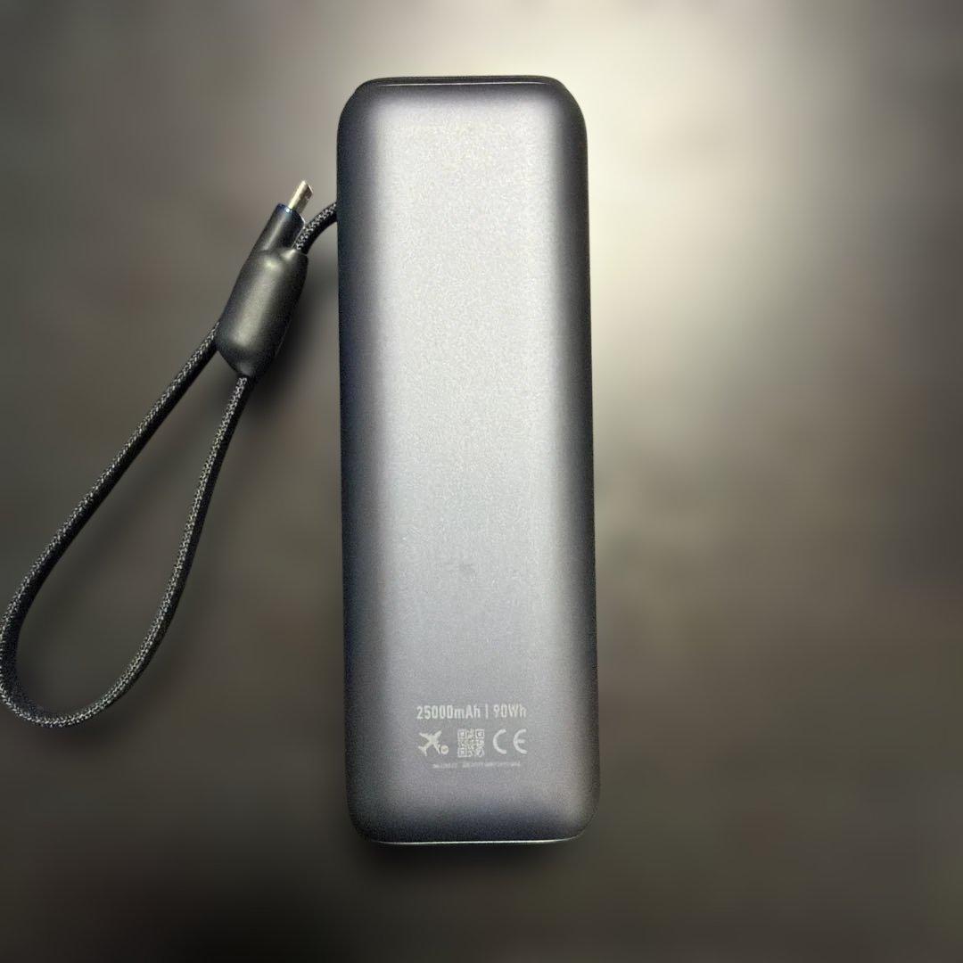 新品　ANKER モバイルバッテリー 165W 25000mAh ブラック