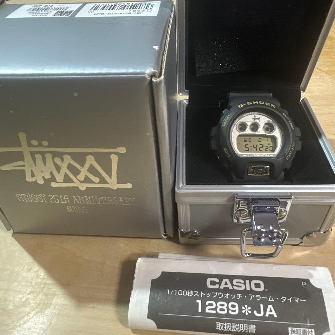G-SHOCK DW-6900 Stussy 25周年記念