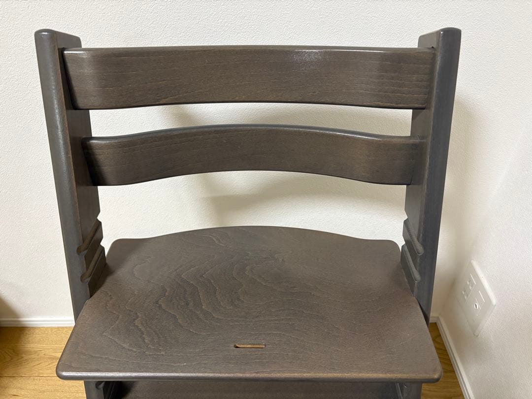 【ぜぶら】ストッケ　トリップトラップ　ヘイジーグレー