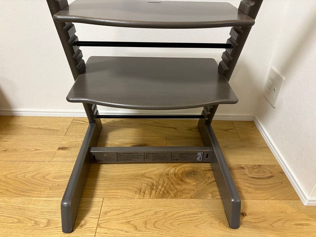 【ぜぶら】ストッケ　トリップトラップ　ヘイジーグレー